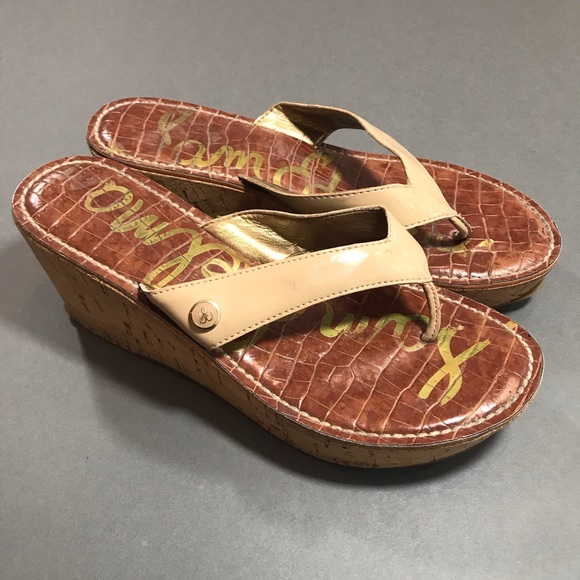 sam edelman thong wedge